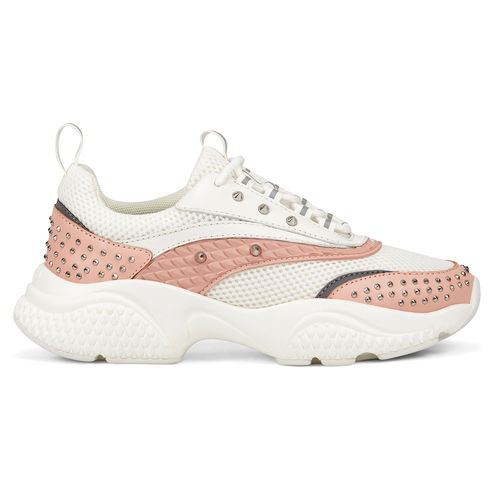SCALE RUNNER-STUD WHITE/PINK ROSA 36
