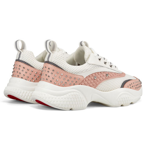 SCALE RUNNER-STUD WHITE/PINK ROSA 36