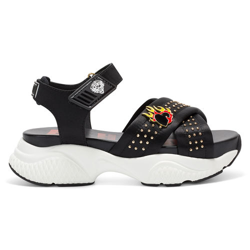 FLAMING SANDAL BLACK