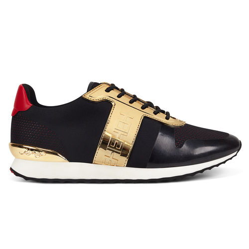 MONO RUNNER-METALLIC BLACK/GOLD