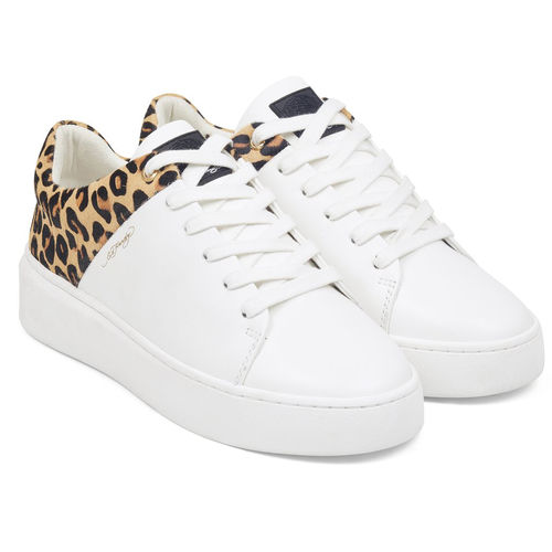 WILD LOW TOP WHITE LEOPARD Blanco 36