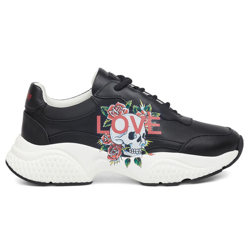 INSERT RUNNER-LOVE BLACK/WHITE