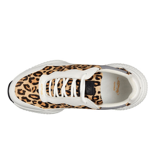 INSERT RUNNER-WILD WHITE/LEOPARD Blanco/Leopardo 36