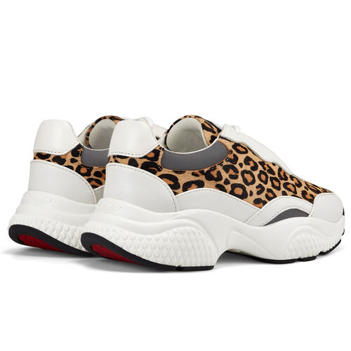 INSERT RUNNER-WILD WHITE/LEOPARD Blanco/Leopardo 36