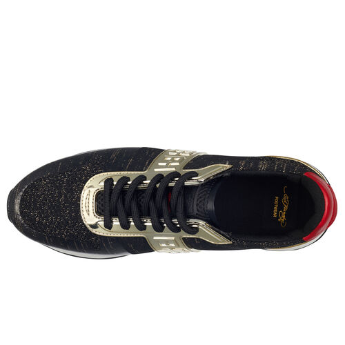 MONO RUNNER-METALLIC GOLD/BLACK Oro Brillante 38