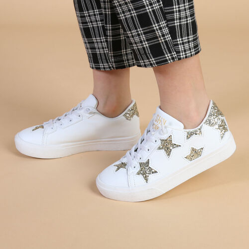 Shone 230-069 White/Gold