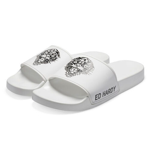 SEXY BEAST SLIDERS WHITE-BLACK Blanco/Negro 40