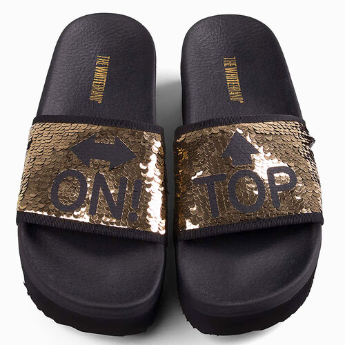 HIGH ON TOP GOLD H-0058 Negro/Oro 38