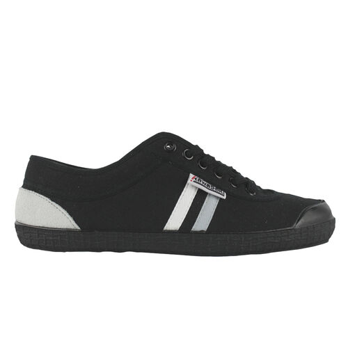 Kawasaki Retro 23 Canvas Shoe K23W0260 Black Stripe Black Outsole