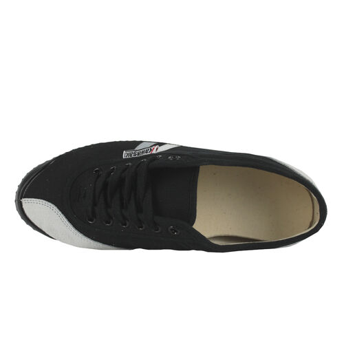 Kawasaki Retro 23 Canvas Shoe K23W0260 Black Stripe Black Outsole