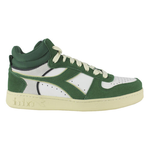 DIADORA MAGIC BASKET DEMI CUT SUEDE LEATHER 501.178563 01 C1912 Amazon/White