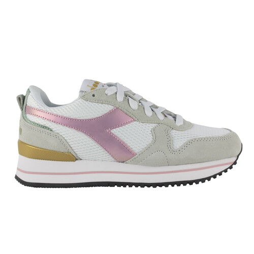 DIADORA OLYMPIA PLATFORM GLITTER RAINBOW WN 101.178330 01 C3113 White/Pink lady