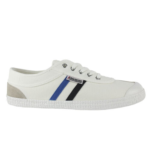 Kawasaki Retro Canvas Shoe K192496 1002 White+Blue/black