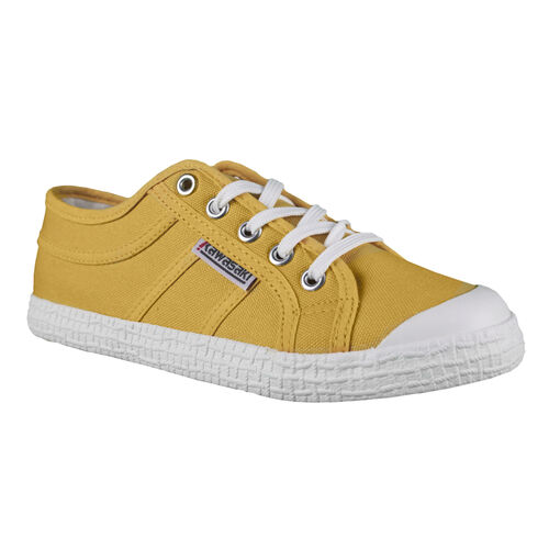 Kawasaki Tennis Canvas Shoe K202403 5005 Golden Rod