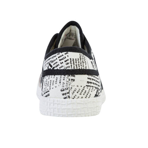 NEWS PAPER CANVAS SHOE K202414 1002