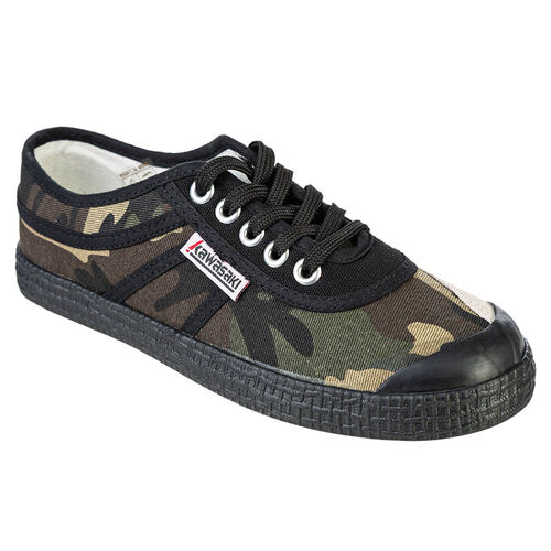 Kawasaki Camo Canvas Shoe K202417 3038 Olive Night