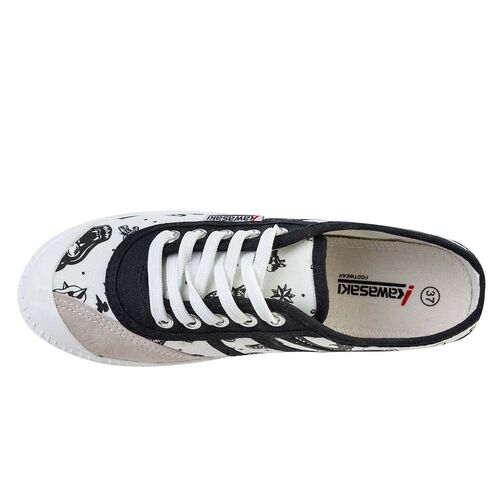 Kawasaki Tattoo Canvas Shoe K202420 1002 White