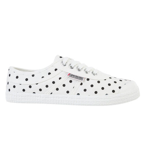 Kawasaki Polka Canvas Shoe K202421 1024 Marshmallow