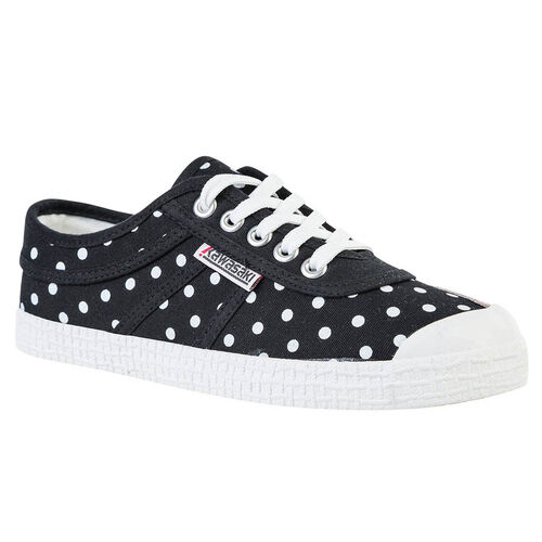 Kawasaki Polka Canvas Shoe K202421 1001 Black