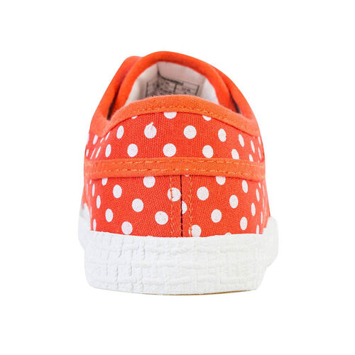 Kawasaki Polka Canvas Shoe K202421 5030 Cherry Tomato