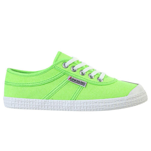 Kawasaki Original Neon Canvas shoe K202428 3002 Green Gecko