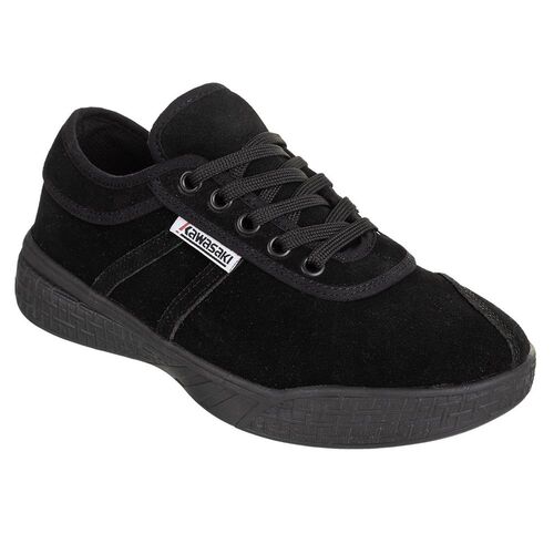 Kawasaki Leap Suede Shoe K204414 1001S Black Solid