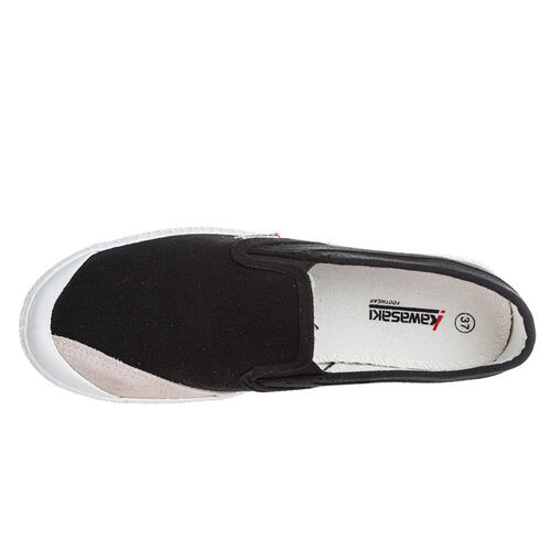 Kawasaki Slip On Canvas Shoe K212437 1001 Black