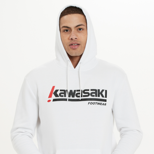 Killa Unisex Hooded Sweatshirt K202153 1002 White