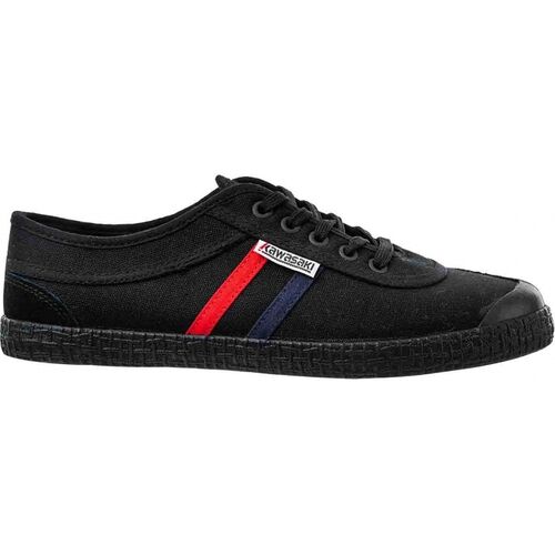 Kawasaki Retro Canvas Shoe K192496-ES 1001S Black Solid