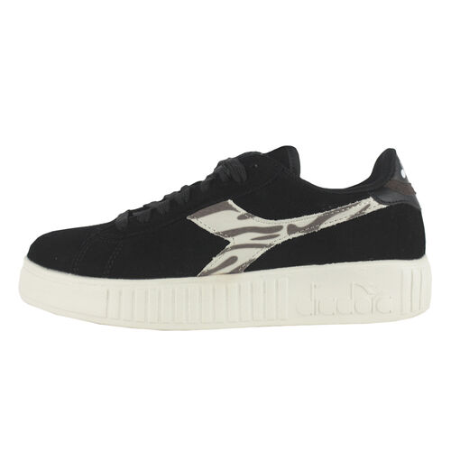 DIADORA GAME STEP SUEDE ANIMALIER 501.178739 01 C0200 Black/Black