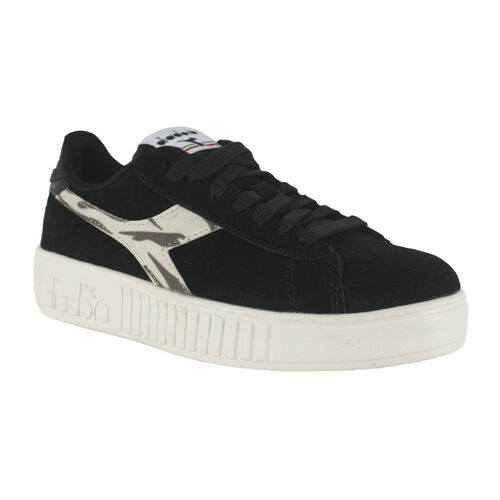 DIADORA GAME STEP SUEDE ANIMALIER 501.178739 01 C0200 Black/Black