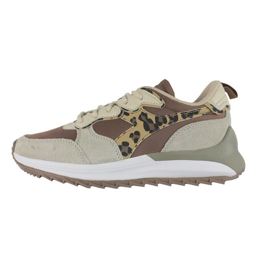 DIADORA JOLLY ANIMALIER 501.178617 01 C9995 Beaver fur/Parchment