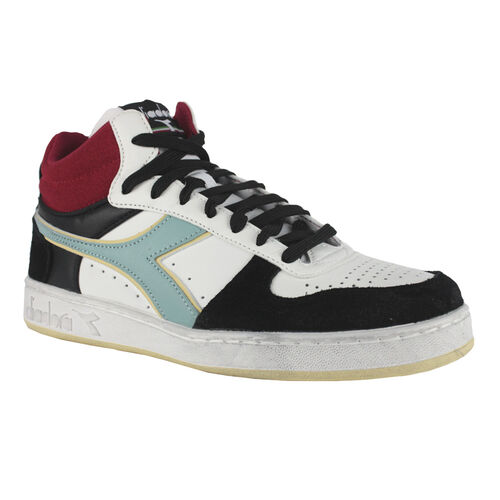 DIADORA MAGIC BASKET DEMI LEGACY 501.179009 01 D0096 White/Black/Lychee