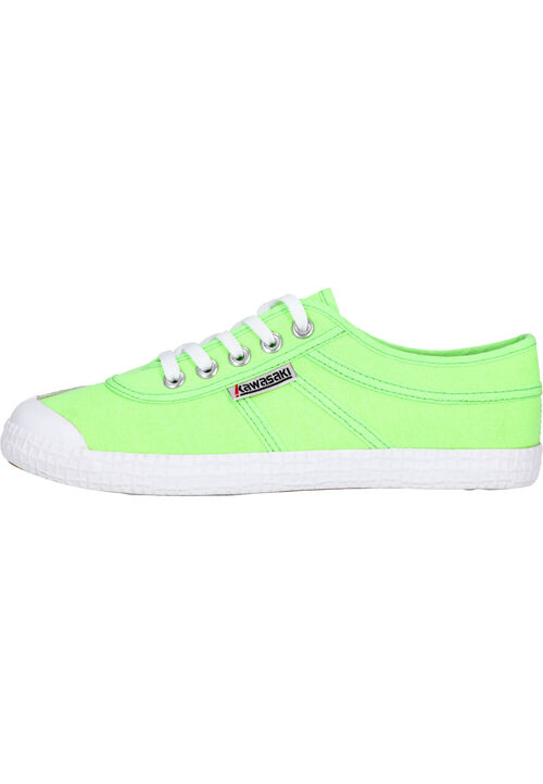 Kawasaki Original Neon Canvas shoe K202428-ES 3002 Green Gecko