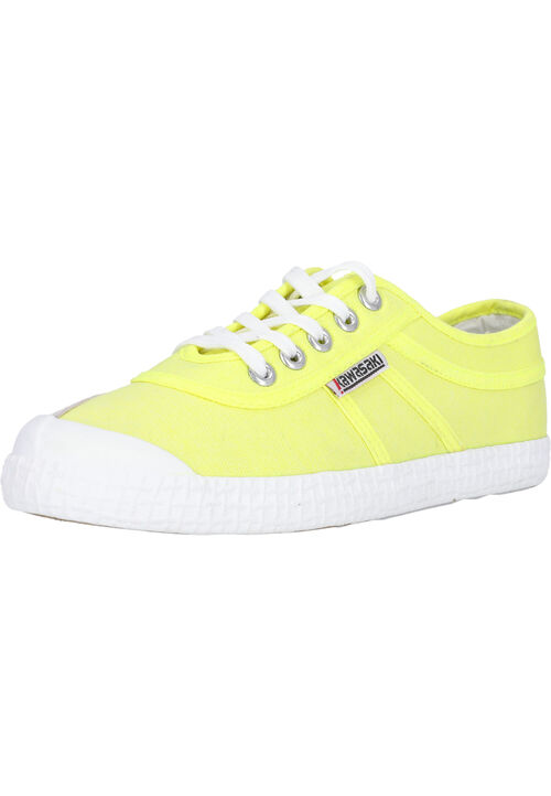 Kawasaki Original Neon Canvas shoe K202428-ES 5001 Safety Yellow