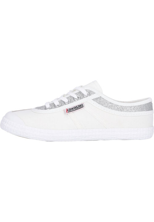 Kawasaki Glitter Canvas Shoe K194522-ES 8889 Silver