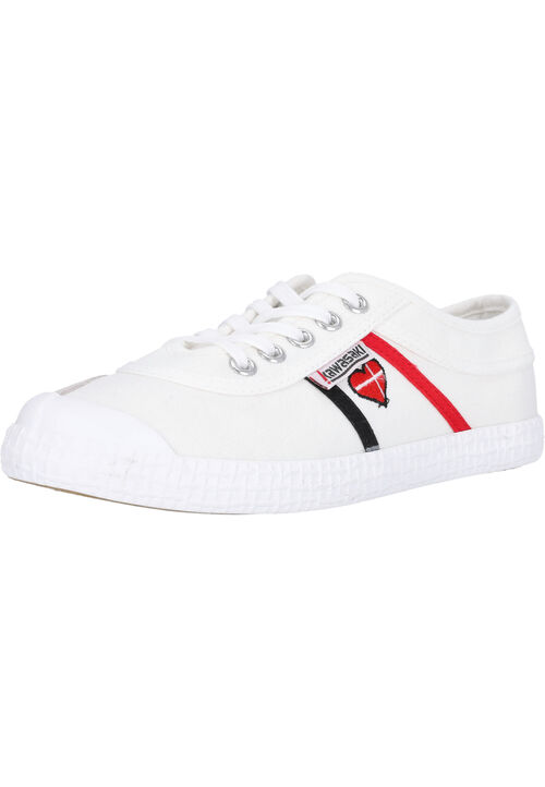 Kawasaki Heart Canvas Shoe K194523-ES 1002 White