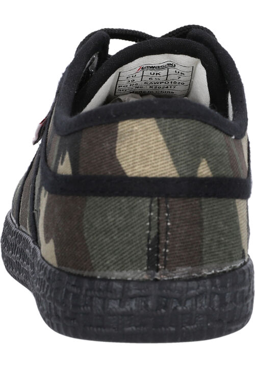 Kawasaki Camo Canvas Shoe K202417-ES 3038 Olive Night