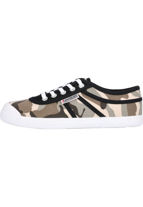 Kawasaki Camo Canvas Shoe K202417-ES 8885 Various Brown