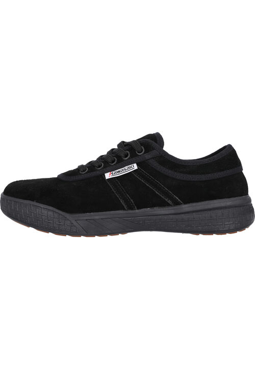 Kawasaki Leap Suede Shoe K204414-ES 1001S Black Solid