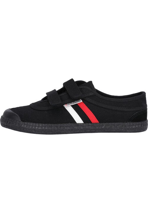 Kawasaki Retro Shoe W/velcro K204505-ES 1001S Black Solid