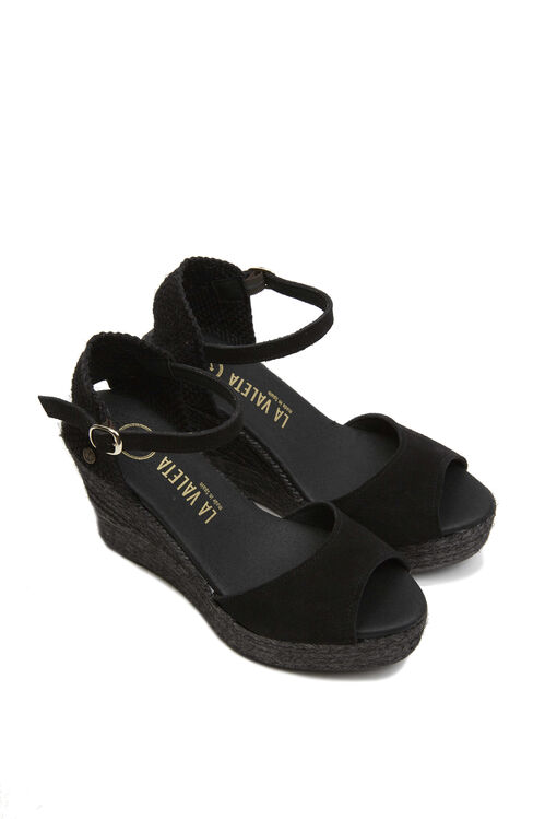 CHARLENE PEEP TOE Negro 37