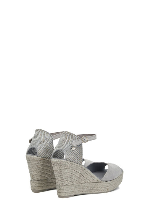 La Valeta Charlene Peep Toe Gris