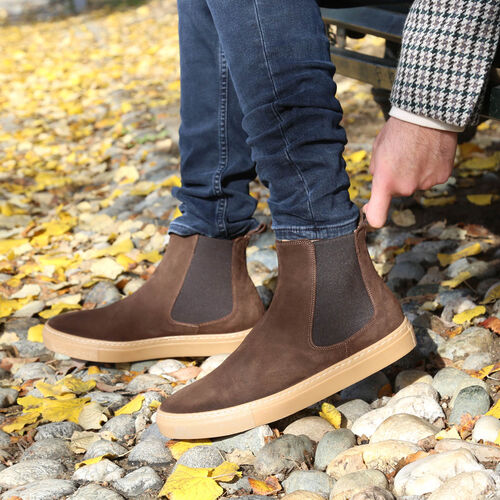 Duca di Morrone Nicolo - Suede AI Brown