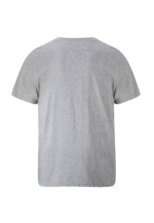 TIGER GLOW T-SHIRT MID-GREY