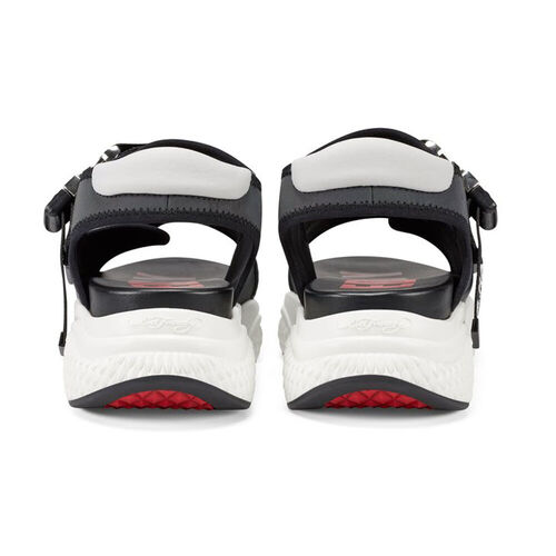 AQUA SANDAL IRIDESCENT CHARCOAL Gris Carbon 39