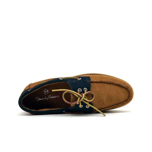 Duca di Morrone Santiago - Suede Brown/Blue