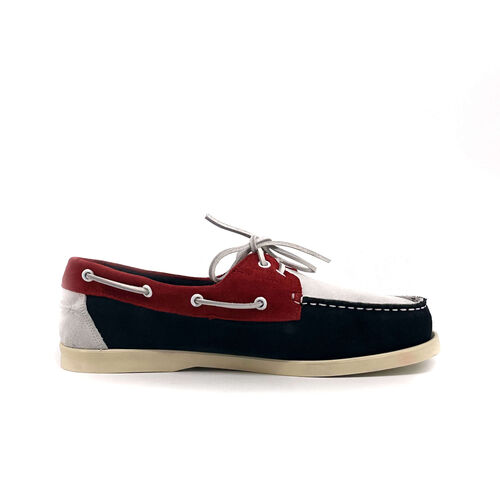 Duca di Morrone Santiago - Suede Red/Blue