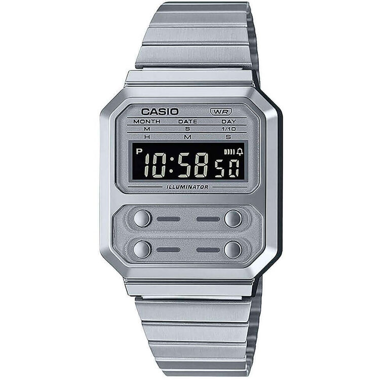 Casio X093 A100WE-7BEF Grey