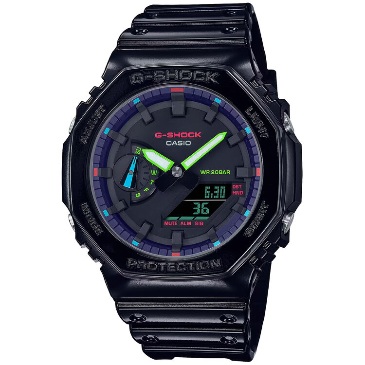Casio X093 GA-2100RGB-1AER White